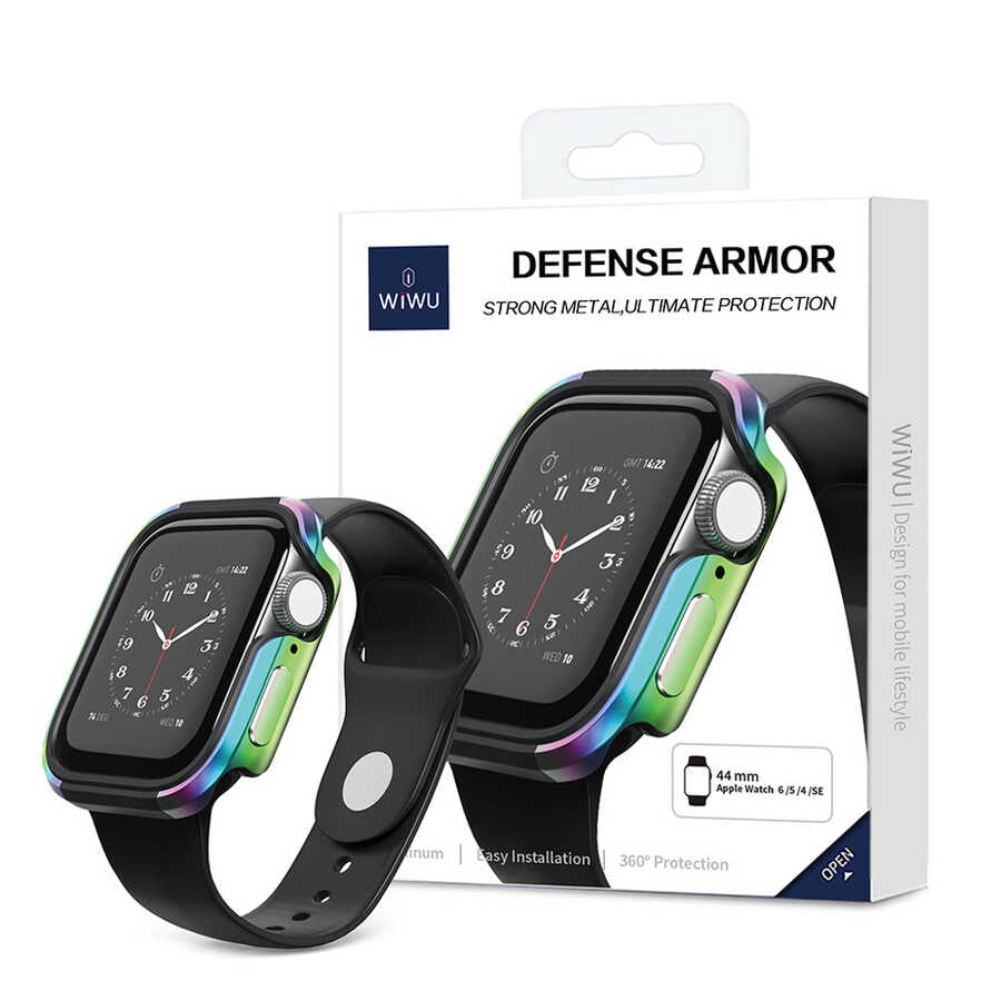 Wiwu Defense Apple Watch 7 41mm Akıllı Saat Kılıfı - 8 Wiwu Defense Apple Watch 7 41mm Akıllı Saat Kılıfı - 8